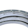 ブルガリ BVLGARI ビーゼロワンリング 2バンド ホワイトゴールド 750WG ジュエリー