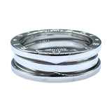 ブルガリ BVLGARI ビーゼロワンリング 2バンド ホワイトゴールド 750WG ジュエリー
