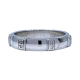 ハリーウィンストン HARRY WINSTON ロゴリング ホワイトゴールド 750WG ジュエリー
