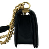 シャネル CHANEL ボーイシャネル20 A67085 26番台 ブラック ゴールド金具 キャビアスキン レディース ショルダーバッグ