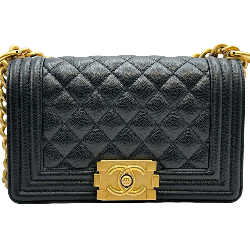 シャネル CHANEL ボーイシャネル20 A67085 28番台 ブラック ゴールド
