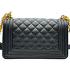 シャネル CHANEL ボーイシャネル20 A67085 28番台 ブラック ゴールド金具 キャビアスキン レディース ショルダーバッグ