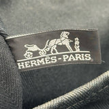 エルメス HERMES ヴァルパライソMM ブラック シルバー金具 トワル ユニセックス ハンドバッグ