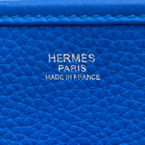 エルメス HERMES エヴリン3 PM W刻印 ブルーイドラ シルバー金具 トリヨンクレマンス レディース ショルダーバッグ