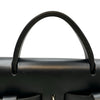 エルメス HERMES エールバッグアドPM □G刻印 ブラック シルバー金具 トワル レディース リュック・デイパック