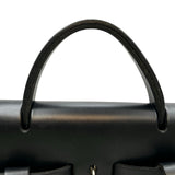 エルメス HERMES エールバッグアドPM □G刻印 ブラック シルバー金具 トワル レディース リュック・デイパック