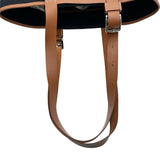 エルメス HERMES エトリヴィエールポケット27 U刻印 ネイビー シルバー金具 トワルハンター/スイフト レディース トートバッグ