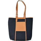 エルメス HERMES エトリヴィエールポケット27 U刻印 ネイビー シルバー金具 トワルハンター/スイフト レディース トートバッグ