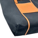 エルメス HERMES エトリヴィエールポケット27 U刻印 ネイビー シルバー金具 トワルハンター/スイフト レディース トートバッグ