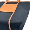 エルメス HERMES エトリヴィエールポケット27 U刻印 ネイビー シルバー金具 トワルハンター/スイフト レディース トートバッグ