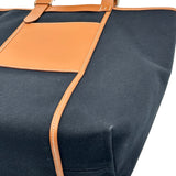 エルメス HERMES エトリヴィエールポケット27 U刻印 ネイビー シルバー金具 トワルハンター/スイフト レディース トートバッグ