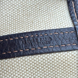 エルメス HERMES ガーデンパーティPM D刻印 ブラウン トワル レディース トートバッグ