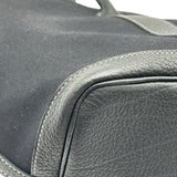 エルメス HERMES ガーデンパーティPM □G刻印 ブラック シルバー金具 トワル レディース トートバッグ