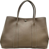 エルメス HERMES ガーデンパーティPM スティープル エトゥープ シルバー金具 ネゴンダ レディース トートバッグ
