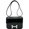 エルメス HERMES コンスタンス24 ミロワール B刻印 ブラック シルバー金具 ボックスカーフ レディース ショルダーバッグ