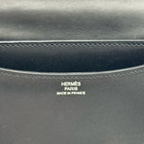 エルメス HERMES コンスタンス3ミニ C刻印 ブラック シルバー金具 スイフト レディース ショルダーバッグ