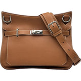 エルメス HERMES ジプシエール34 □M刻印 ゴールド シルバー金具 トリヨン レディース ショルダーバッグ