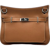 エルメス HERMES ジプシエール34 □M刻印 ゴールド シルバー金具 トリヨン レディース ショルダーバッグ