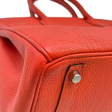 エルメス HERMES バーキン30 □Q刻印 カプシーヌ シルバー金具 トゴ レディース ハンドバッグ