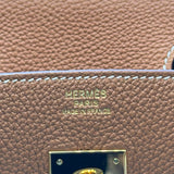 エルメス HERMES バーキン30 B刻印 ゴールド ゴールド金具 トゴ レディース ハンドバッグ