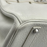 エルメス HERMES バーキン35 □M刻印 ホワイト トゴ レディース ハンドバッグ
