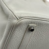 エルメス HERMES バーキン35 □M刻印 ホワイト トゴ レディース ハンドバッグ