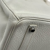 エルメス HERMES バーキン35 □M刻印 ホワイト トゴ レディース ハンドバッグ