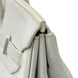 エルメス HERMES バーキン35 □M刻印 ホワイト トゴ レディース ハンドバッグ