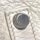 エルメス HERMES バーキン35 □M刻印 ホワイト トゴ レディース ハンドバッグ