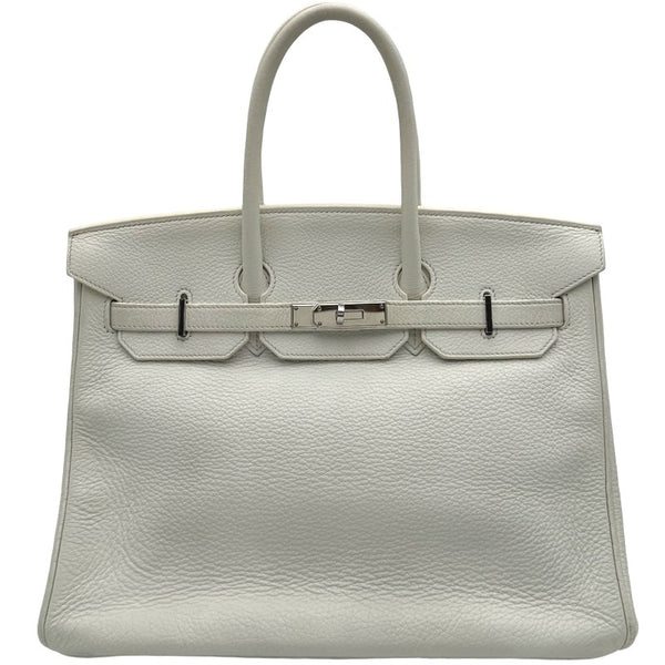 エルメス　バーキン35(ホワイト) エルメス HERMES バーキン35 □M刻印 ホワイト トゴ レディース