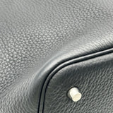 エルメス HERMES ピコタンロックMM W刻印 ブラック シルバー金具 トリヨン レディース ハンドバッグ