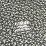エルメス HERMES ピコタンロック MM A刻印 ブラック シルバー金具 トリヨン レディース ハンドバッグ