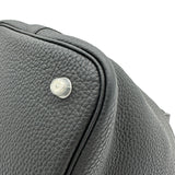 エルメス HERMES ピコタンロック MM A刻印 ブラック シルバー金具 トリヨン レディース ハンドバッグ