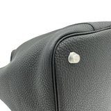 エルメス HERMES ピコタンロック MM A刻印 ブラック シルバー金具 トリヨン レディース ハンドバッグ