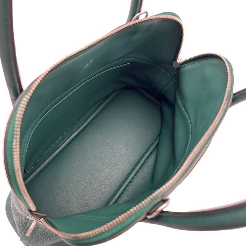 エルメス HERMES ボリード31 A刻印 マカライト シルバー金具 トリヨン