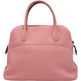エルメス HERMES ボリード31 ヴェルソ U刻印 ローズサクラ/ナタ シルバー金具 トリヨン/スイフト レディース ショルダーバッグ