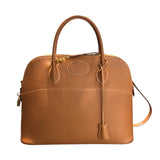 エルメス HERMES ボリード35 □A刻 ゴールド ゴールド金具 クシュベル ユニセックス ショルダーバッグ