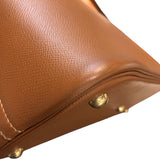 エルメス HERMES ボリード35 □A刻 ゴールド ゴールド金具 クシュベル ユニセックス ショルダーバッグ