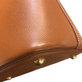 エルメス HERMES ボリード35 □A刻 ゴールド ゴールド金具 クシュベル ユニセックス ショルダーバッグ
