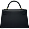 エルメス HERMES ミニケリー2 G刻印 ブラック ゴールド金具 エプソン レディース ショルダーバッグ