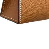 エルメス HERMES ミニケリー2 ゴールド ゴールド金具 エプソン レディース ショルダーバッグ