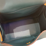 エルメス HERMES リンディミニ Y刻 ヴェールボスフォール/ゴールド金具 スイフト レディース ショルダーバッグ