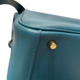 エルメス HERMES リンディミニ Y刻 ヴェールボスフォール/ゴールド金具 スイフト レディース ショルダーバッグ