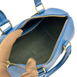 ルイ・ヴィトン LOUIS VUITTON スピーディ25 M43015 ブルー エピ レディース ボストンバッグ