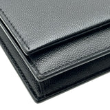 サンローラン SAINT LAURENT ケイトチェーンウォレット 452159 ブラック レザー レディース ショルダーバッグ