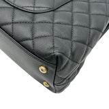 シャネル CHANEL ココハンドル29 A92991 25番台 ブラック ゴールド金具 キャビアスキン レディース ハンドバッグ