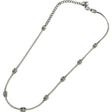 シャネル CHANEL ココマークネックレス シルバー メタル アクセサリー