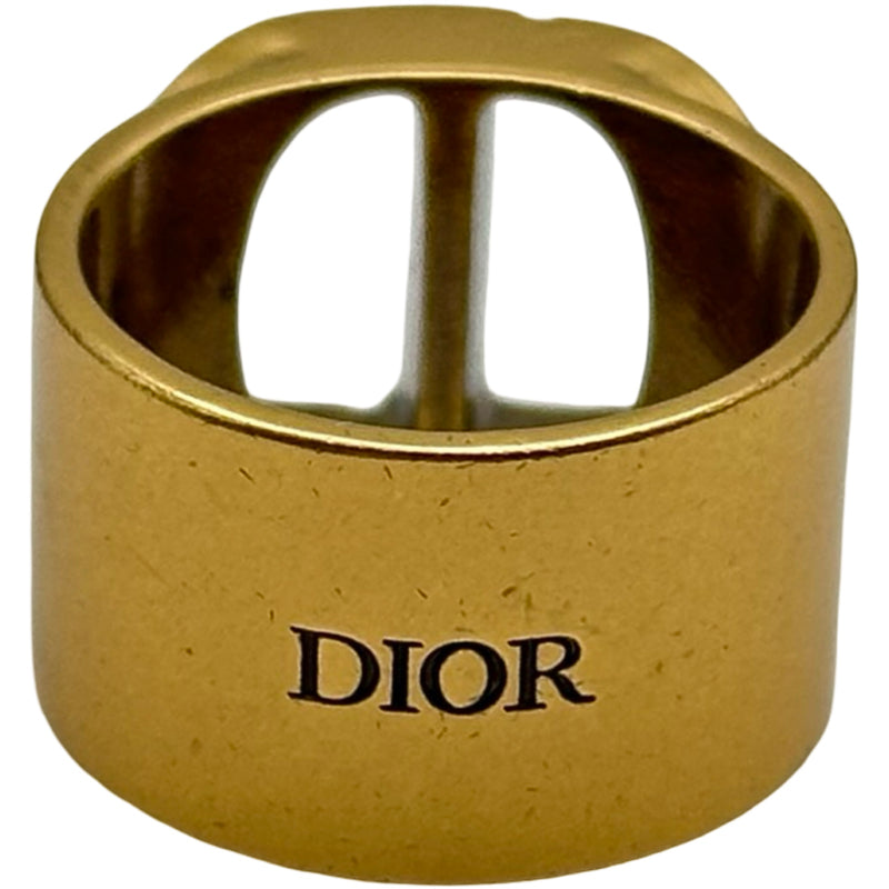 クリスチャン・ディオール Christian Dior リング ゴールド メタル
