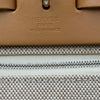 エルメス HERMES エールジップPM Z刻印 ブラウン シルバー金具 トワル レディース ショルダーバッグ