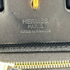 エルメス HERMES エールバッグジップPM Y刻印 ブラック ゴールド金具 トワル レディース ショルダーバッグ